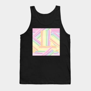 Cute Candy Texture Vector Pattern Seamless Tank Top